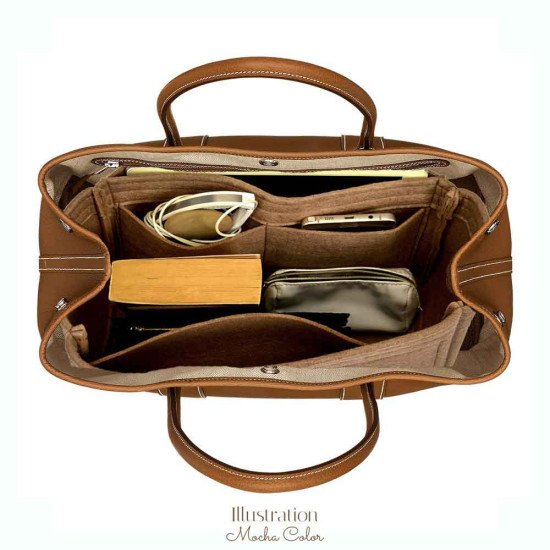 Bag and Purse Organizer with Basic Style for Hermes Garden Party 30 and 36