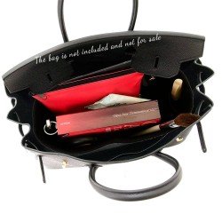 Handbag Organizer with Interior Zipped Pocket for Birkin 30, 35 and 40 ( More Colors Available ) Handbag Organizer with Interior Zipped Pocket for Birkin 30, 35 and 40 ( More Colors Available )