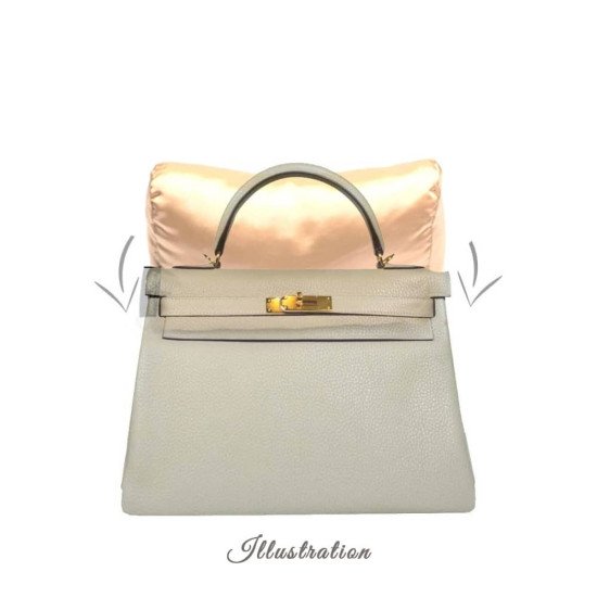 Satin Pillow Luxury Bag Shaper For Hermes' Kelly 28/32/35 (Champagne color) More colors available