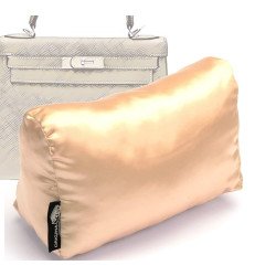 Satin Pillow Luxury Bag Shaper For Hermes' Kelly 28/32/35 (Champagne color) More colors available Satin Pillow Luxury Bag Shaper For Hermes' Kelly 28/32/35 (Champagne color) More colors available