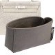 Kelly 25 /28 /32 /35 Suedette Basic Style Leather Handbag Organizer (More Colors Available)