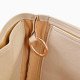 Birkin 35 Vegan Leather Handbag Organizer in Dark Beige Color