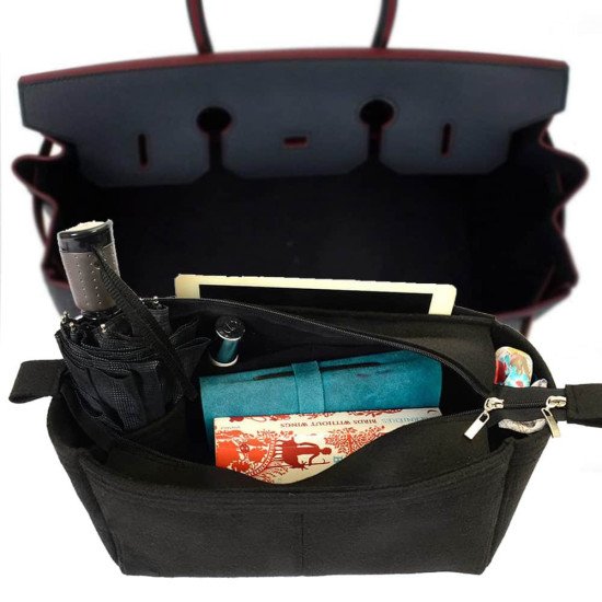 Bag and Purse Organizer with Zipper Top Style for Hermes Birkin 30, 35 and 40 (More colors available) Bag and Purse Organizer with Zipper Top Style for Hermes Birkin 30, 35 and 40 (More colors available)