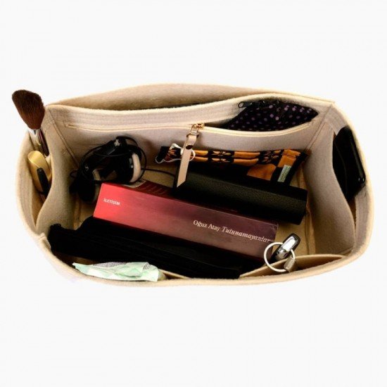 Custom Size Interior Zipped Pocket Style Bag and Purse Organizer Custom Size Interior Zipped Pocket Style Bag and Purse Organizer