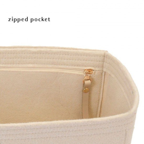 Custom Size Interior Zipped Pocket Style Bag and Purse Organizer Custom Size Interior Zipped Pocket Style Bag and Purse Organizer