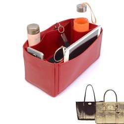 Bayswater Vegan Leather Bag Organizer in Cherry Red Color Bayswater Vegan Leather Bag Organizer in Cherry Red Color