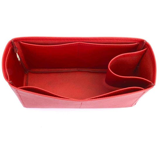 Delightful PM (Newest 2015 model) Vegan Leather Handbag Organizer in Cherry Red Color Delightful PM (Newest 2015 model) Vegan Leather Handbag Organizer in Cherry Red Color