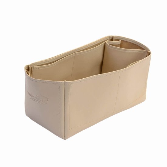 Garden Party 36 Vegan Leather Handbag Organizer in Ecru Color