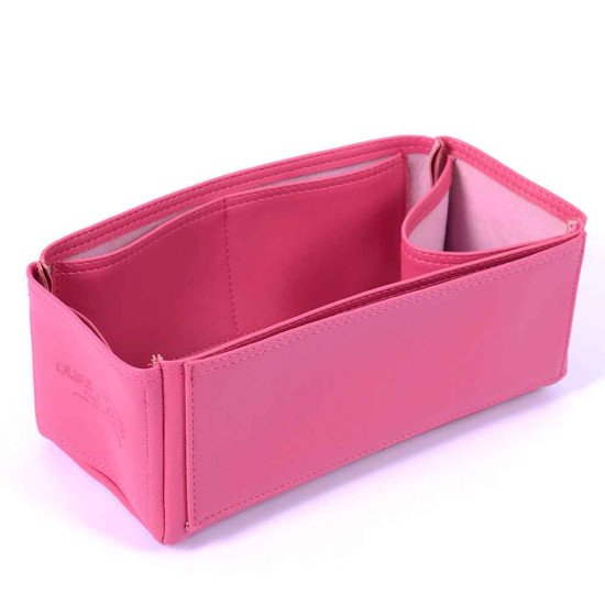 Graceful PM Vegan Leather Handbag Organizer in Fuchsia Color Graceful PM Vegan Leather Handbag Organizer in Fuchsia Color