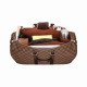 Keepall 45 Vegan Leather Handbag Organizer in Tan Brown Color