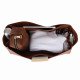 Keepall 50 Vegan Leather Handbag Organizer in Tan Brown Color