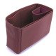 Melie Vegan Leather Handbag Organizer in Maroon Color