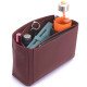 Melie Vegan Leather Handbag Organizer in Maroon Color