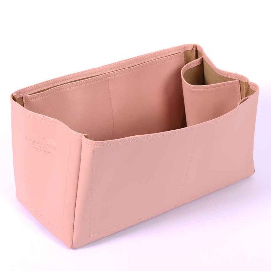 Speedy 40 Vegan Leather Handbag Organizer in Blush Pink Color