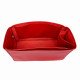 Saint Louis GM and Anjou GM Vegan Leather Handbag Organizer in Cherry Red Color