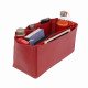 Saint Louis GM and Anjou GM Vegan Leather Handbag Organizer in Cherry Red Color