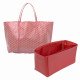 Saint Louis GM and Anjou GM Vegan Leather Handbag Organizer in Cherry Red Color