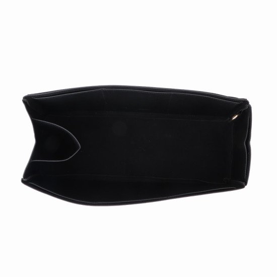 OntheGo GM Vegan Leather Handbag Organizer in Black Color