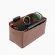 Speedy 30 Vegan Leather Handbag Organizer in Brown Color