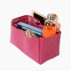 Speedy 30 Vegan Leather Handbag Organizer in Fuchsia Color