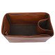Lindy 30 Vegan Leather Handbag Organizer in Brown Color