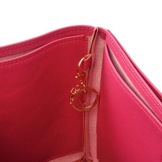 Le Pliage Large and Neo Large Vegan Leather Handbag Organizer in Fuchsia Color Le Pliage Large and Neo Large Vegan Leather Handbag Organizer in Fuchsia Color