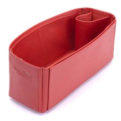 Artsy MM Vegan Leather Handbag Organizer in Cherry Red Color Artsy MM Vegan Leather Handbag Organizer in Cherry Red Color