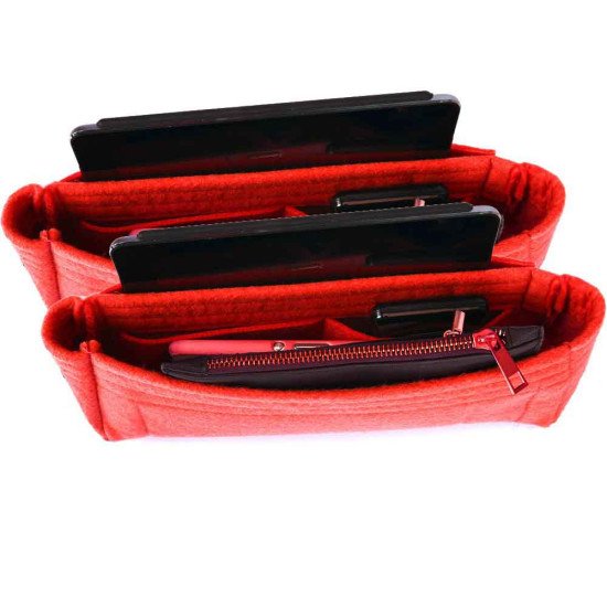Set of 2 Purse Organizers with the Basic Slim Style for Louis