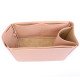 Graceful PM Vegan Leather Handbag Organizer in Blush Pink Color