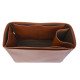 Iena MM Vegan Leather Handbag Organizer in Brown Color