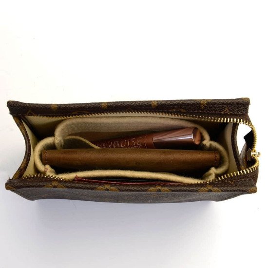 Bag and Purse Organizer with Basic Style for LV Toiletry Pouch 19 / 26