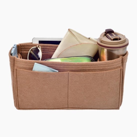 Bag and Purse Organizer with Singular Style for Essential Leather Small and Large Tote