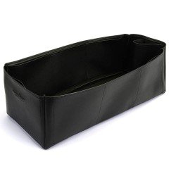 Keepall 55 Vegan Leather Handbag Organizer in Black Color Keepall 55 Vegan Leather Handbag Organizer in Black Color