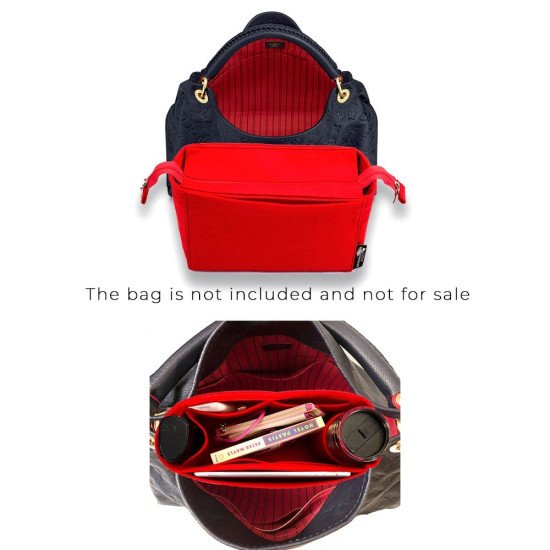 Handbag Organizer with Detachable Zipper Top Style for Artsy MM and GM (More colors available)