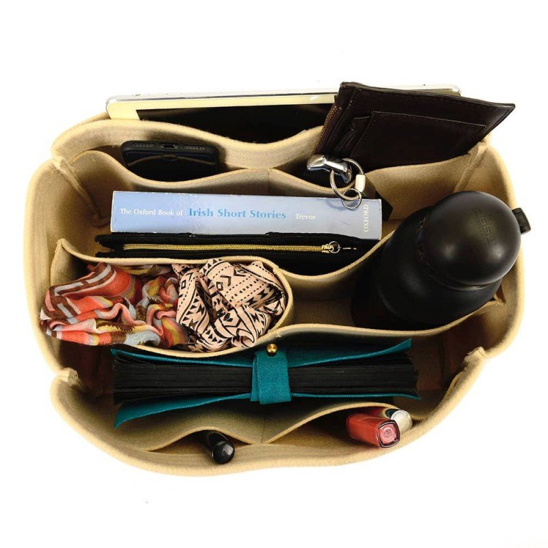 Bag and Purse Organizer with Chamber Style for Louis Vuitton Tivoli GM