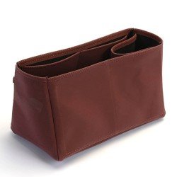 Iena MM Vegan Leather Conical Handbag Organizer in Maroon Color Iena MM Vegan Leather Conical Handbag Organizer in Maroon Color