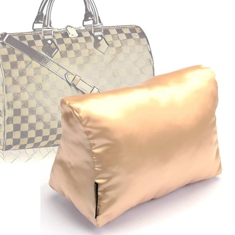Satin Pillow Luxury Bag Shaper For Louis Vuitton&#39;s Speedy 25, Speedy 30 and Speedy 35.