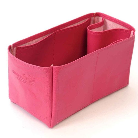 Hina MM Vegan Leather Handbag Organizer in Fuchsia Color Hina MM Vegan Leather Handbag Organizer in Fuchsia Color