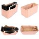 Speedy 35 Vegan Leather Handbag Organizer in Blush Pink Color