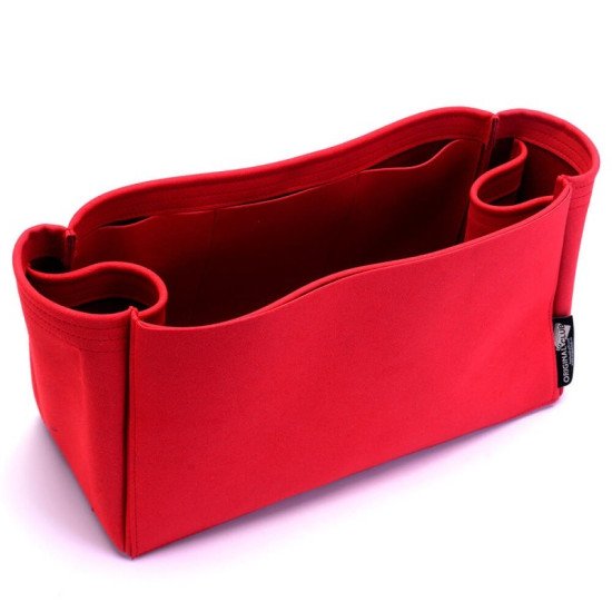 OntheGo Suedette Regular Style Leather Handbag Organizer (Red) (More Colors Available) OntheGo Suedette Regular Style Leather Handbag Organizer (Red) (More Colors Available)