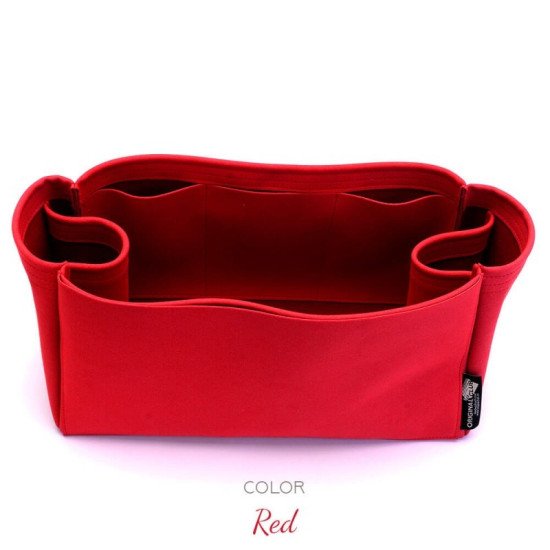 OntheGo Suedette Regular Style Leather Handbag Organizer (Red) (More Colors Available) OntheGo Suedette Regular Style Leather Handbag Organizer (Red) (More Colors Available)