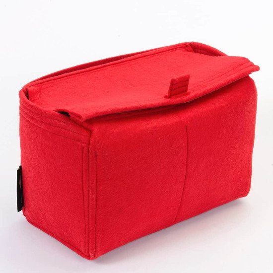 Felt Bag Organizer with Top-Closure Style for Neverfull MM and GM Felt Bag Organizer with Top-Closure Style for Neverfull MM and GM