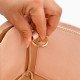 Graceful PM Vegan Leather Handbag Organizer in Blush Pink Color