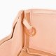 Jersey Vegan Leather Bag Organizer in Blush Pink Color