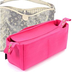 Bag and Purse Organizer with Zipper Top Style for Delightful MM (New), MM (Old) and GM  (More colors available) Bag and Purse Organizer with Zipper Top Style for Delightful MM (New), MM (Old) and GM  (More colors available)