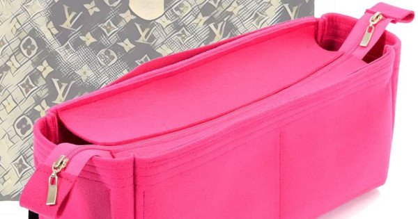 Bag and Purse Organizer with Side Compartment for Delightful MM (Old) and GM
