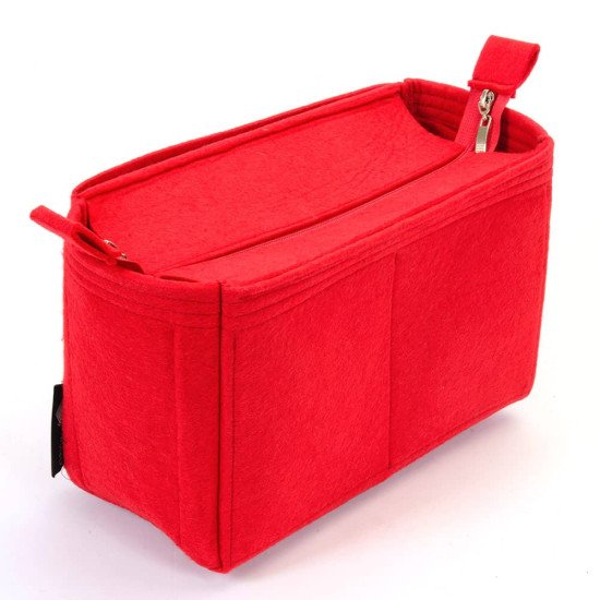 Bag Organizer for LV Neverfull GM (Fixed Zipper Top Cover) - Premium Felt  (Handmade/20 Colors)