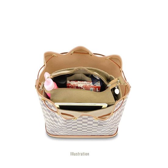 Bag and Purse Organizer with Zipper Top Style for NOE (More colors available)