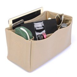 Bayswater Vegan Leather Bag Organizer in Dark Beige Color Bayswater Vegan Leather Bag Organizer in Dark Beige Color