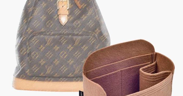 Backpack Organizer For Louis Vuitton Montsouris GM Bag with Single Bottle  Holder
